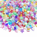 Jmassyang 600 PCS Acrylic Beads Heart Star Shape Charming Clear AB Colors Bead by Jmassyang