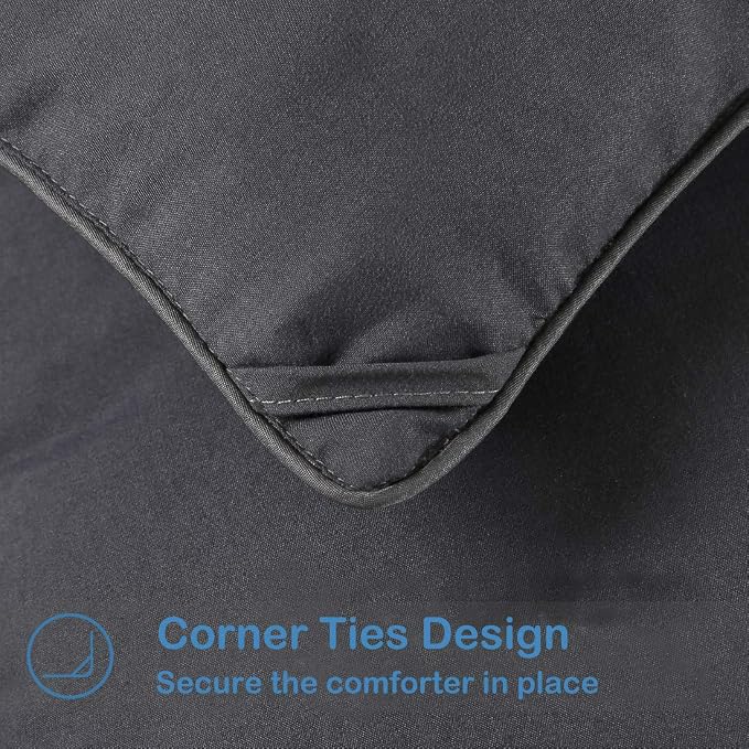 EASELAND King Size Down Alternative Comforter - Image 6