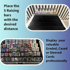 Professional Large Card Display Case | 34 x 22 inches | Tabletop TradeShow - Image 6
