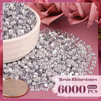 6000PCS 4mm Resin Rhinestones Bulk - Image 2