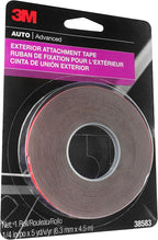3M Exterior Attachment Tape, Emblems and Trim, 1/4 in width x 5 yards in length - Image 2