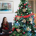 Unfinished Wooden Christmas Ornaments-Tmflexe 50-Pack Paintable Blank Xmas Tree - Image 6