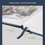 Beechmore Books A4 Mixed Media Sketchbook - Image 6