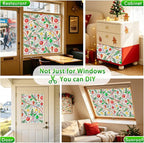 SOMWISE Rainbow Window Privacy Film, Heat Control, UV Blocking, Anti-Glare - Image 6