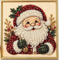 DIY Christmas Pearl Diamond Art Painting Kit, Cute Santa Elk Christmas Pearl by Unknown