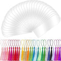 Clear Acrylic Bookmark, BetterJonny 30 Set Plastic Blank Book Page Mark by BetterJonny