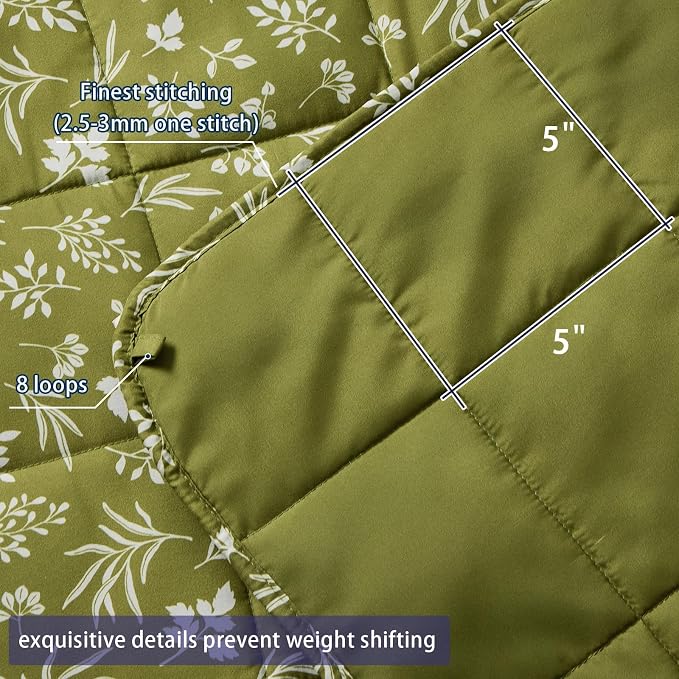yescool Weighted Blanket for Adults Cooling Heavy Blanket for Sleeping Perfect - Image 4
