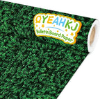 Qyeahkj Green Leaves Bulletin Board Paper Roll Greenery Leaf Bulletin Board by Qyeahkj