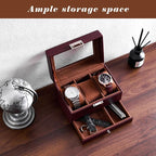 ProCase Watch Box, 3 Slot Watches Display Case - Image 2