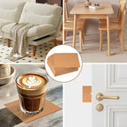 20 Pack Self Adhesive Cork Sheets 4x4 Inch Square, 0.08 in Thick Sticky Back - Image 6