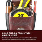 Occidental Leather Clip-On 4 in 1 Tool/Tape Holder - Image 2