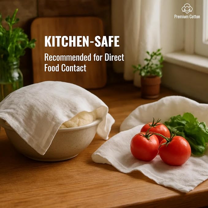 Dish Cloths Cotton| Kitchen Wash Cloth | Shop Towels Absorbent and Lint Free - Image 2
