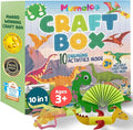 Mumaloo Kids Craft Kit – 10 Dinosaur Art Activities, Ages 4–8 | No-mess by Mumaloo