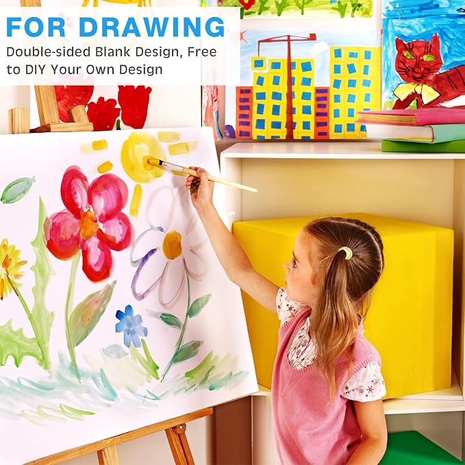 Frienda 50 Pack White Foam Board Foam Poster Boards 16 x 20 Inch - Image 6