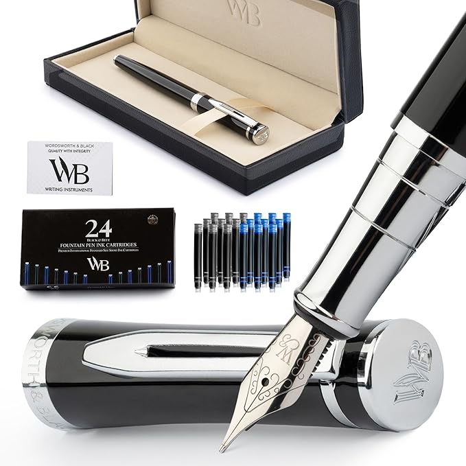 Wordsworth & Black Luxury Fountain Pen Set by WordsworthBlack