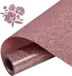 Glitter Heat Transfer Vinyl Rolls 12" x 5FT Pink by Unknown