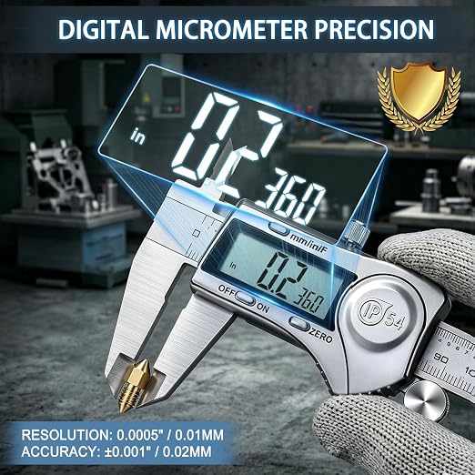 Kynup Digital Caliper 6 Inch Measuring Tool, Professional Stainless Steel - Image 3