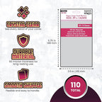 Sleeve Kings Premium Super Large Card Sleeves – 89x146mm, 110 Pack, 60 Micron - Image 4