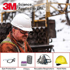 3M Safety Glasses, Virtua CCS, ANSI Z87, Indoor/Outdoor Mirrored Lens, Corded - Image 6