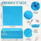 Suhine 100% Cotton Solid Bandanas Blank Bandanas Multifunctional Headband Scarf - Image 2