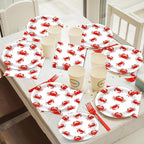 Qyeahkj 100 Pcs Crab Party Decoration Set - Image 5
