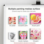 AUREUO Mini Magnetic Canvas Panel 4x4 Inch / 24 Pack - Image 5