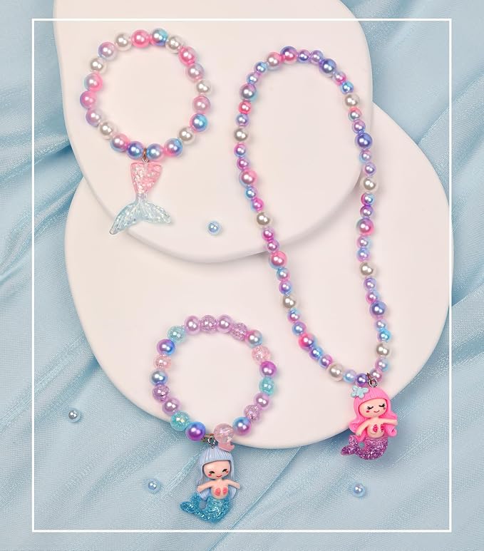 DUDUCOFU 900Pcs Mermaid Bracelet Making Kit - Image 6