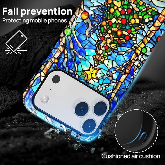 Case for iPhone 17 Pro, Scratch Resistant Hybrid Double Layer Hard - Image 3