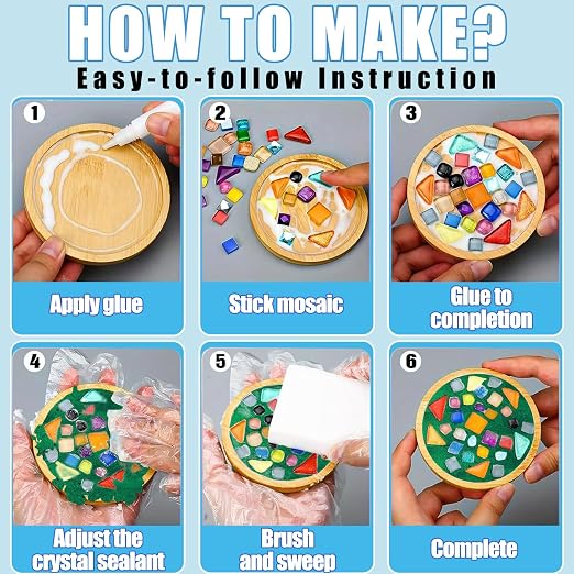 Mosaic Crystal Grout, Mosaics Tile Tools, Mosaic Tile Accessories – Essential - Image 4
