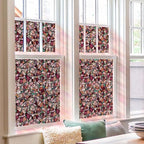 funlife Original Hand-Drawn Stained Glass Window Film, Reusable Double-Sided - Image 8