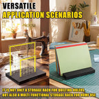 AceOrbit 10 Inch Large-Sized Quilting Rulers Holder, Desktop 20 Slot Ruler - Image 5