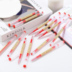 Japanese Style Red Gel Ink Pens, 0.35mm Extra Fine Point, No Smudge Quick Drying - Image 6