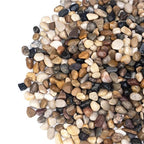 Pulovin 2.5 lbs Pebbles for Indoor Plants, 3/8" Plant Rocks for Pots Indoor by GardenSteward