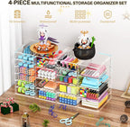 Acrylic Makeup Organizer with 19 Drawers, Storage Drawer Organizer | Bathroom - Image 7