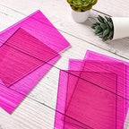Lesnlok Purple Acrylic Sheets 1/8 Inch Thick 2 Pack 8 x 10 Clear Plexiglass - Image 5