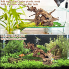 PINVNBY Natural Driftwood for Aquarium Fish Tank Decorations Assorted Branches - Image 8