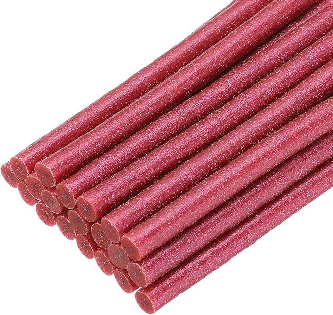 uxcell 20pcs Hot Glue Sticks for Glue Gun 7mm/0.28-inch x 4-inch Mini Hot Melt by uxcell
