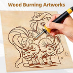 3 mm Baltic Birch Plywood 1/8 x 12 x 12 Inch, 12 Packs Craft Wood, Stronger - Image 4