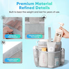EUDELE 2 Pack Mesh Shower Caddy Portable - Image 3