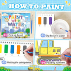 SOCOLER Paint with Water Coloring Books - Image 3