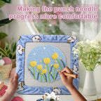 ICZW Gripper Strip Frame Punch Needle Rug Hooking Frame - Image 8