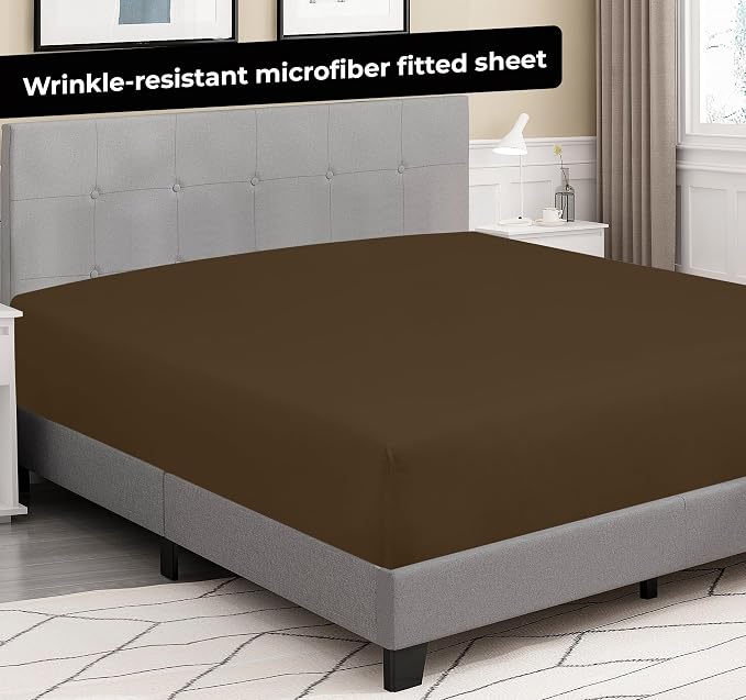 Royale Linens Fitted Sheet Full - Image 8