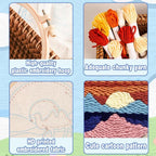 Sunset Landscape Punch Needle Kit - Image 3