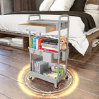 3 Tier Rolling Utility Cart - Image 3