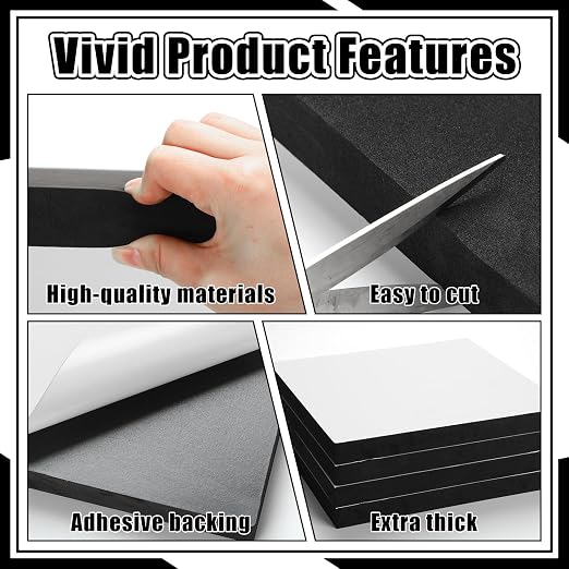 4 Pcs 1" Thick Foam Padding Sheet - Image 4