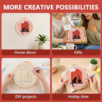 DIY Punch Needle Kit, Cat on the Windowsill - Image 6
