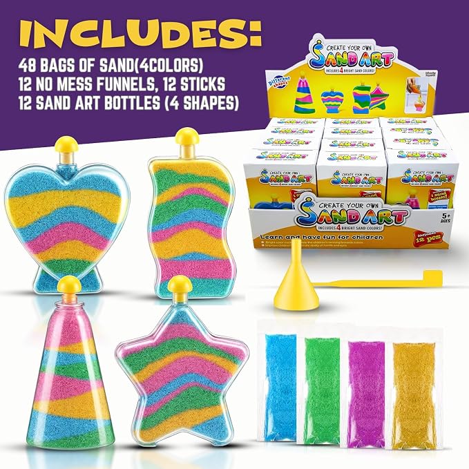 Liberty Imports Sand Art Kits for Kids - Image 5