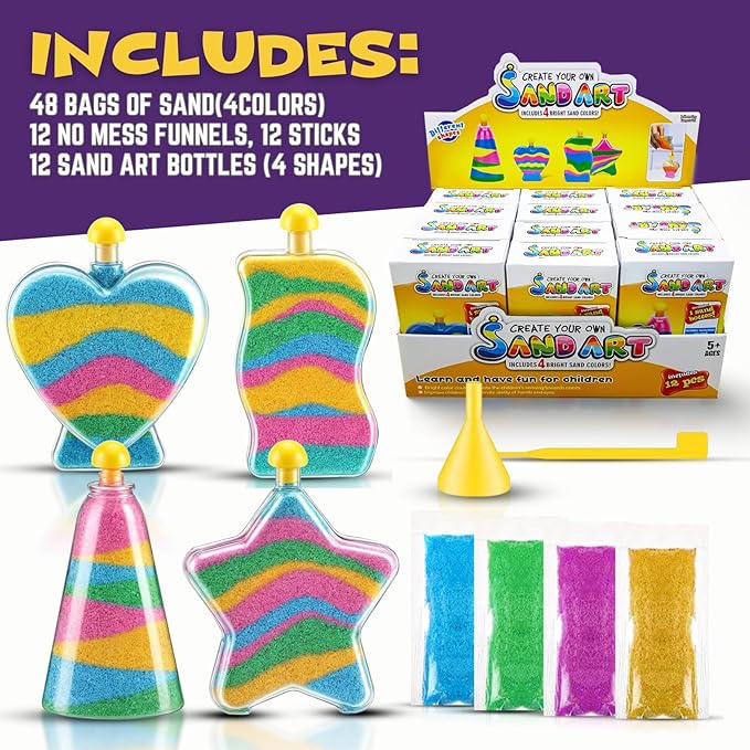 Liberty Imports Sand Art Kits for Kids - Image 6