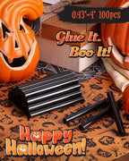 WORKPRO Black Hot Glue Sticks, 0.43" x 4", All-Temp | Strong EVA Adhesive - Image 2
