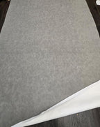 Gray 2 Tone Nubuck Suede Faux Vegan Peta-Approved Leather Synthetic Pleather 1 - Image 6